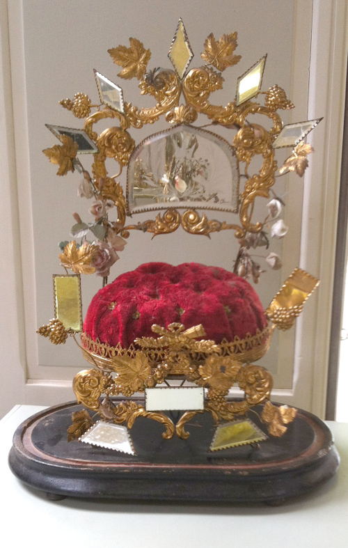 FRENCH ANTIQUE MARRIAGE PRESENTOIRE